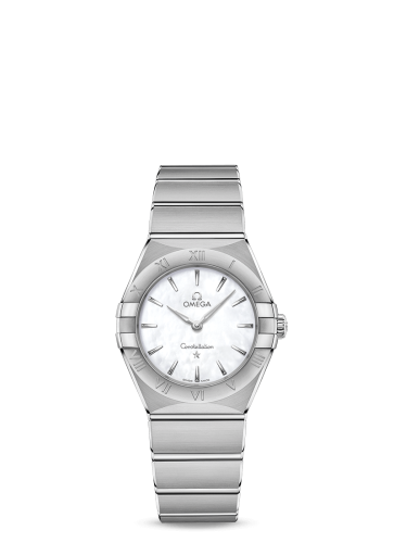 Omega Constellation Manhattan 28 Quartz Stainless Steel / MOP